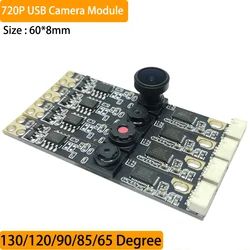 720P 1MP USB Camera Module CMOS H62 Micro Mini USB2.0 Low Illumination Webcam For Android Windows Linux Mac Computer PC Laptops