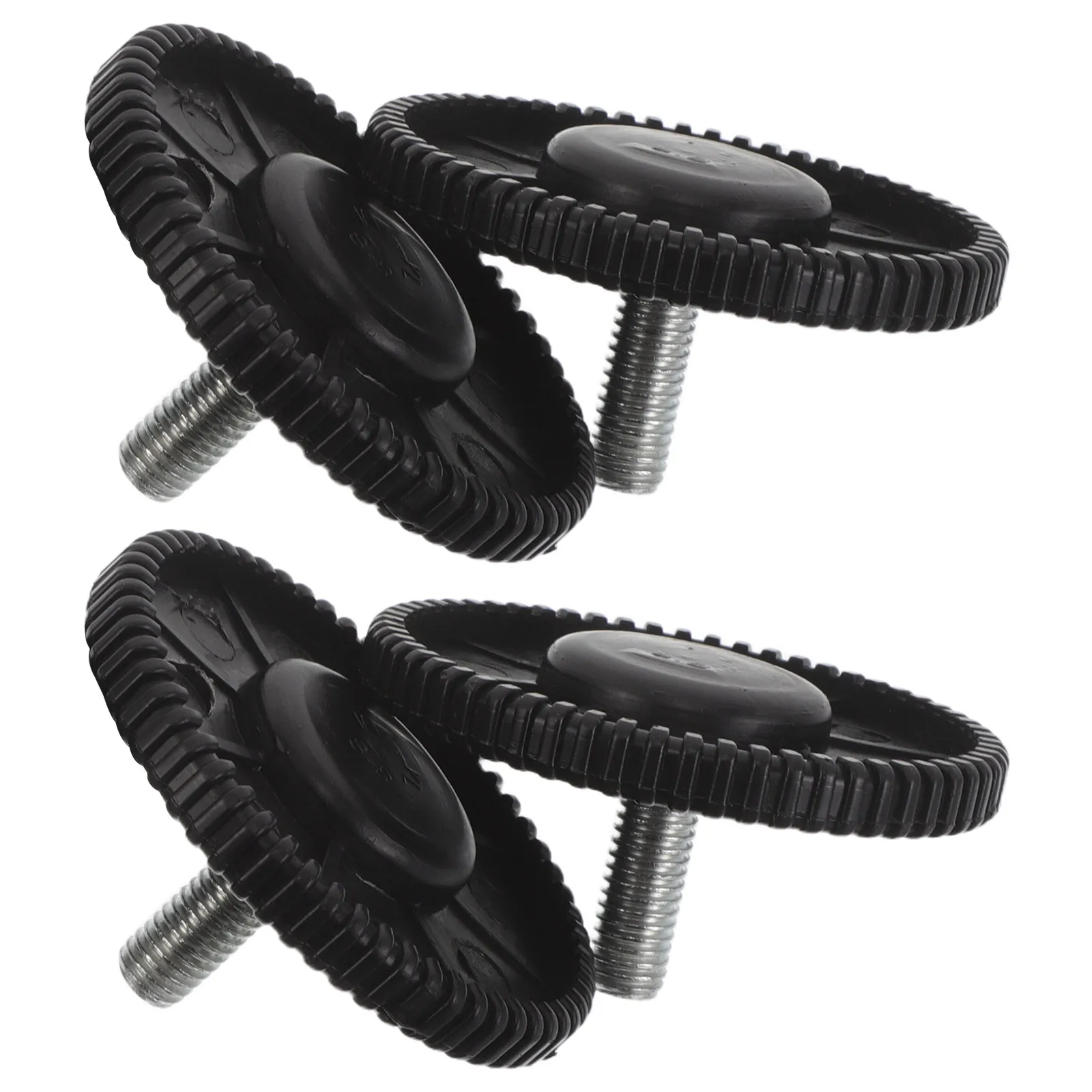 

4pcs Fitness Equipment Feet Mats: M10 Adjustable Anti-Vibration Pads For Treadmill Sofa Workbench Leveling Heavy Duty Floor