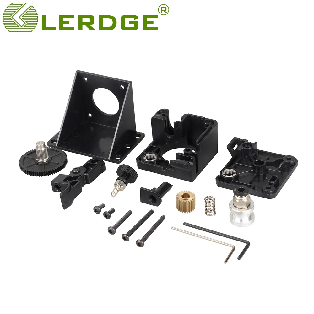 LERDGE 3D 프린터 부품 e3d v6 bowden J 헤드 장착 브래킷 용 타이탄 압출기 1.75mm 필라멘트 V6 핫 엔드 완전 키트 액세서리