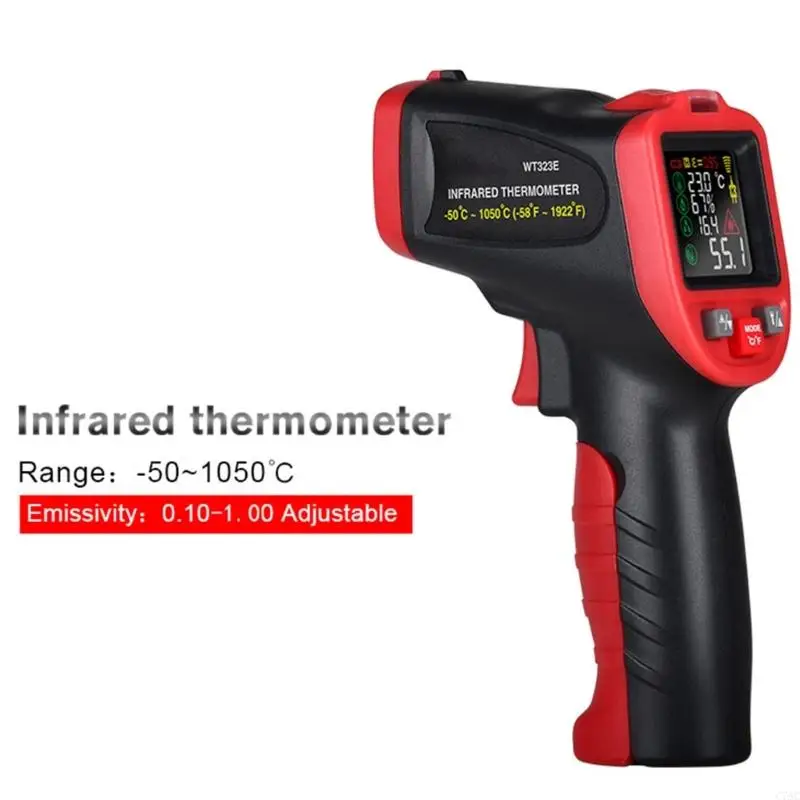 High Precise Contactless Temperature Guns for Barbecue and Mechanical Inspection C7AC
