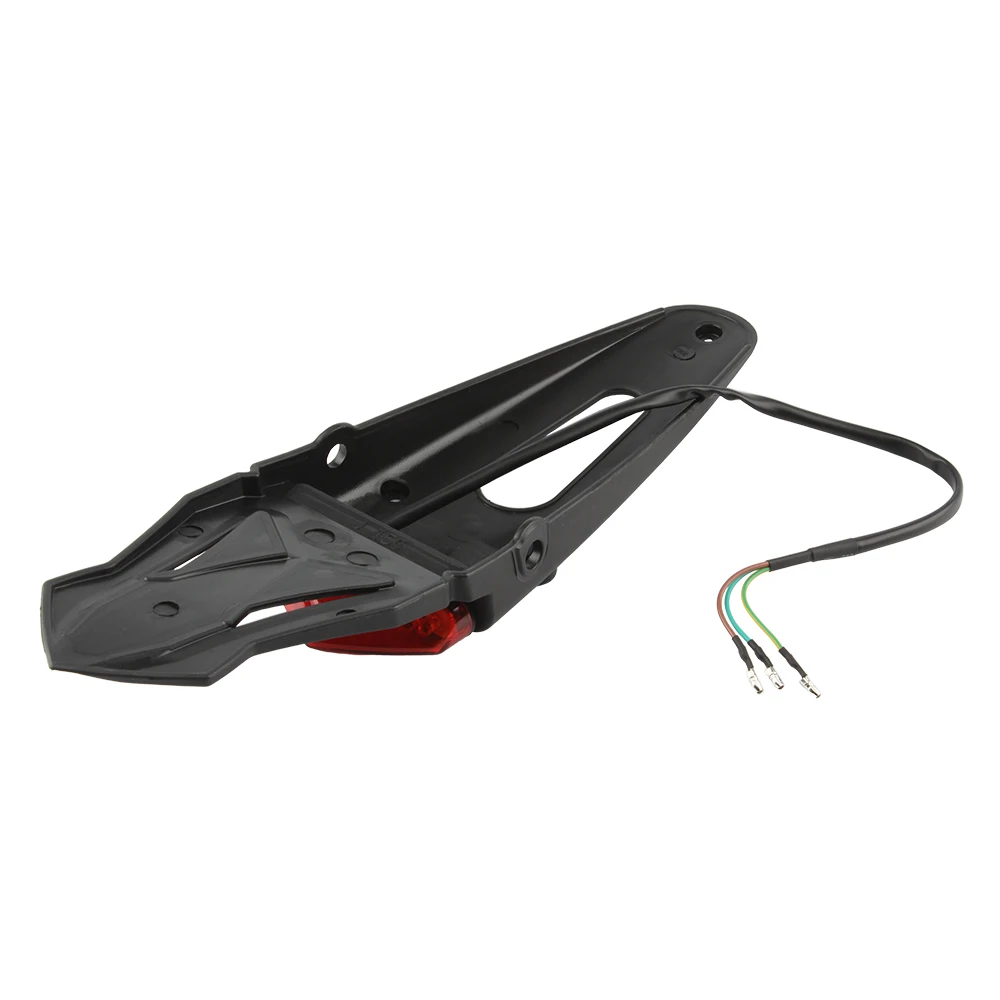 Motorcycle Rear Fender Taillight Brake Lamp LED For Suzuki Honda Yamaha Husqvarna Universal Enduro Motocross Dirt Bike Parts
