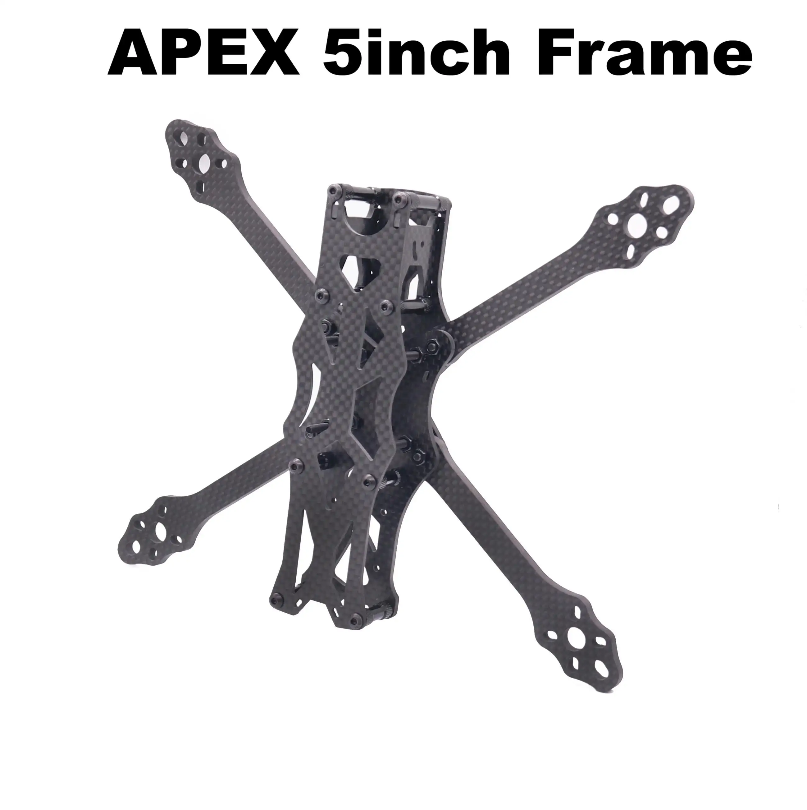 APEX Kit telaio drone FPV da 5 pollici Drone da corsa in fibra di carbonio Quadcopter Freestyle INAV Beatflight F722 Ardupilot PX4 Controllo di volo