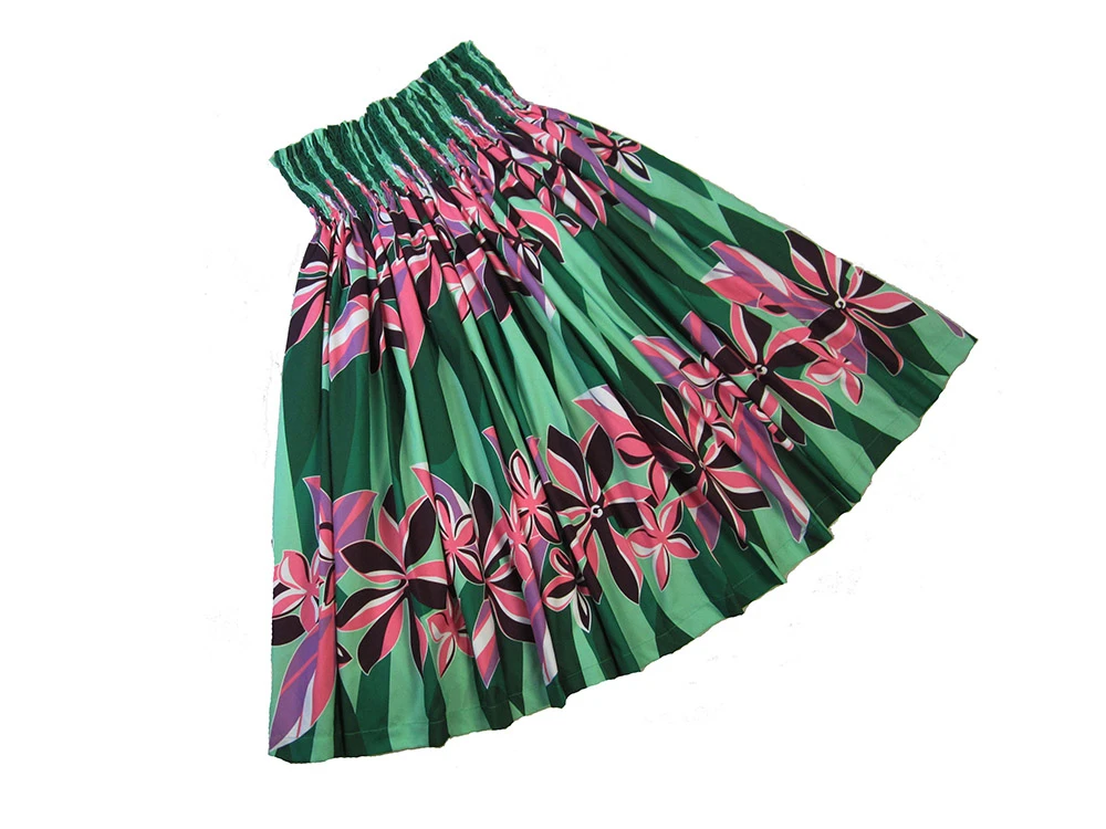 20Pcs/lot 3 Colors Hula Pa\'u Skirt W Hula Floral Print Women Wear Party Decoration Fashion Dress Wholesale