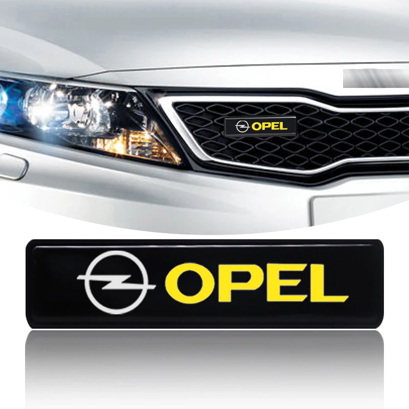 

Car Front Hood Grille Emblem LED Light Grill Decorative Light Car Styling For Opel Insignia Astra Antara Meriva Zafira H G Corsa