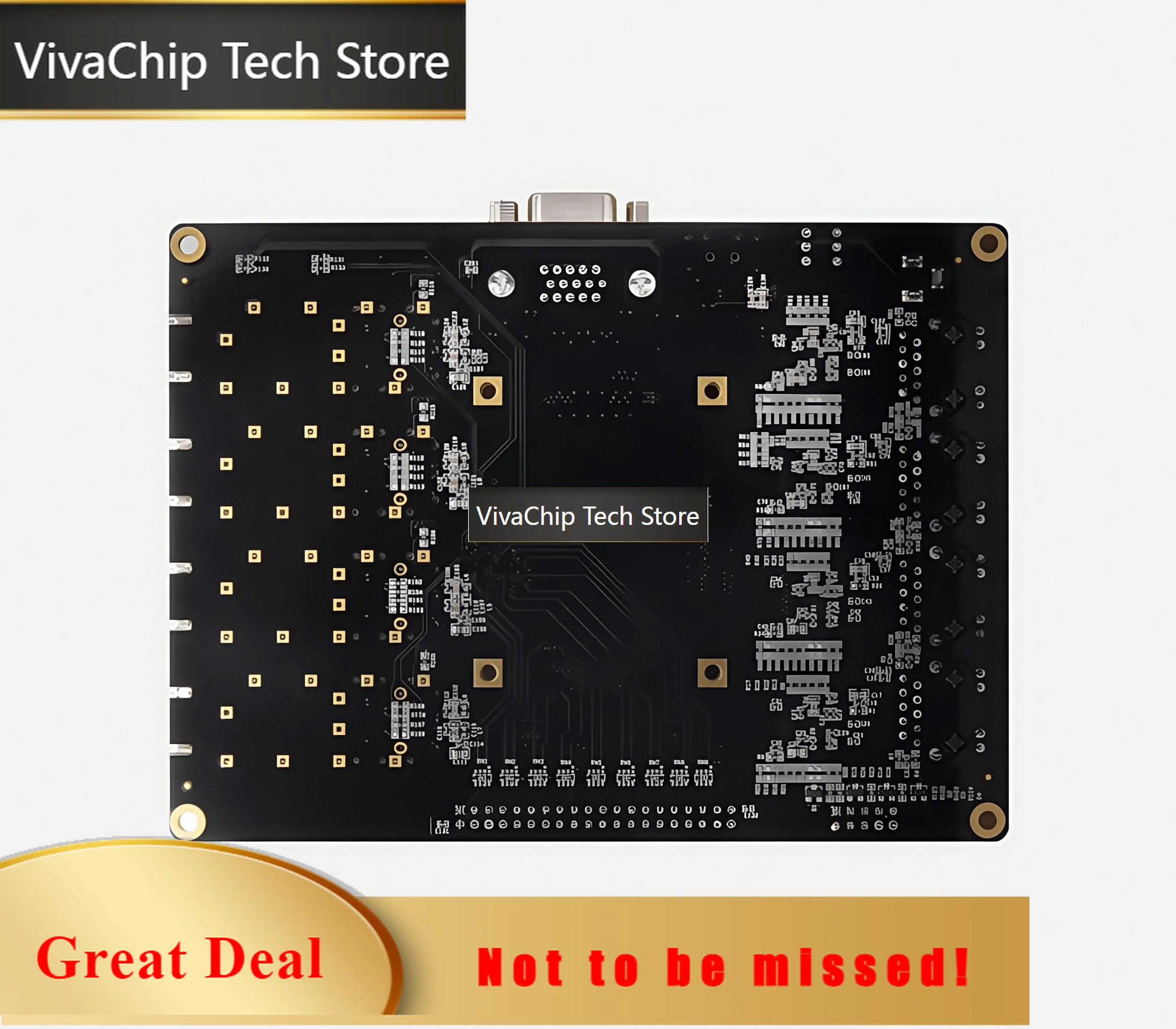 VivaChip TechXilinx Artix7 FPGA Development Board Fiber Optic 7A100 XC7A100T AX7101