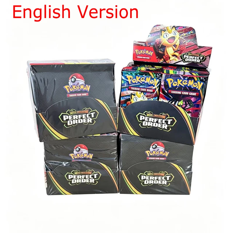 360 Stück Englische Version Pokemon-Karten Mega Evolution Ascended Heroes PHANTASMAL Destined Rivals Booster Battle Sammelkarten