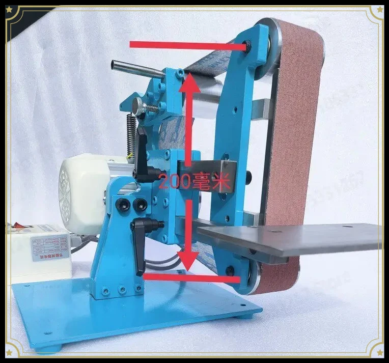Household Small Belt Sander 915, Vertical Horizontal Dual Purpose Sander, All Steel Structure Grinding Machine