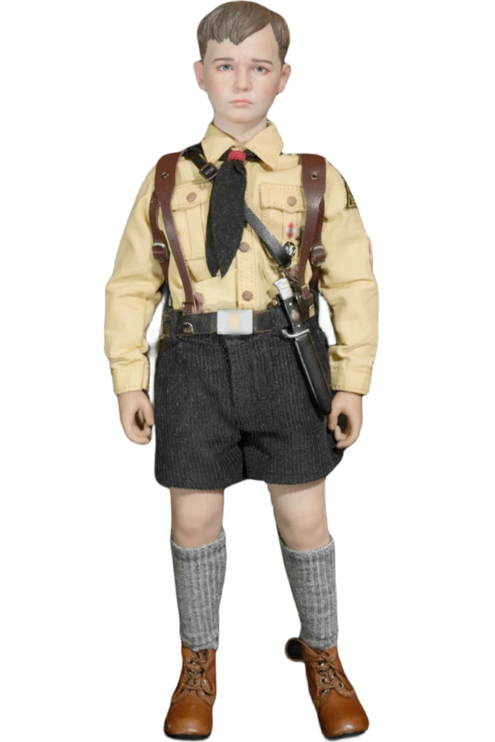 HiPlay Facepool WWII German Youth Brigade Rabbit Boy 1:6 Male Action Figurine History Edition