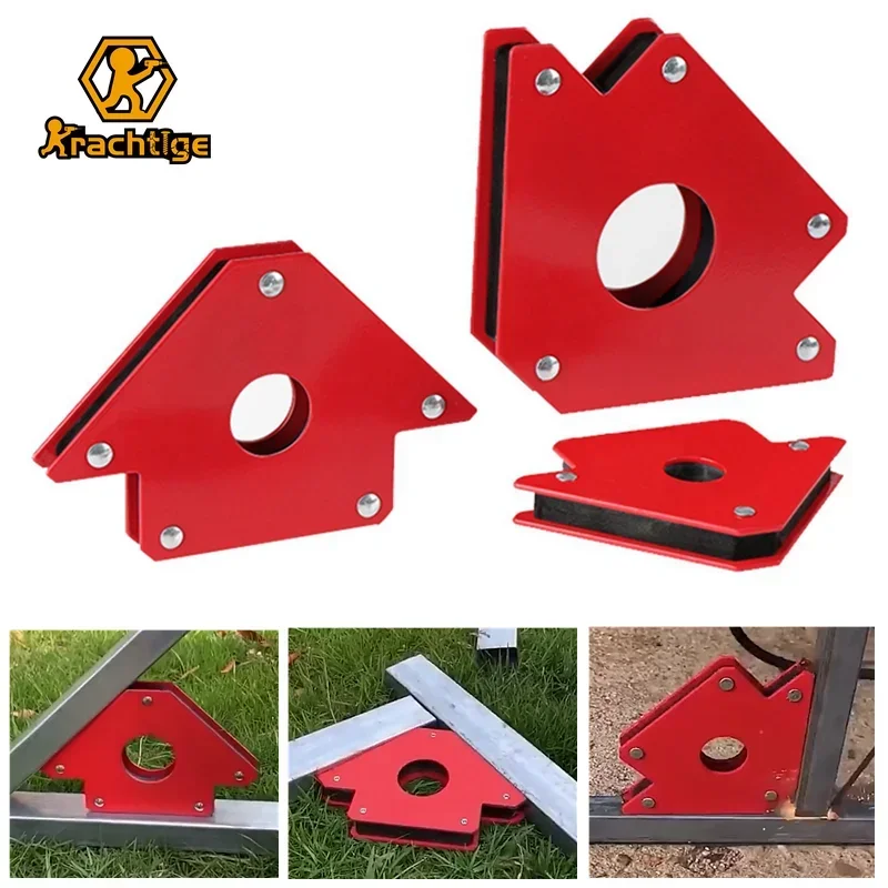 Krachtige Strong Magnetic Welding Locator Angled Oblique Angle Multi Angle Magnetic Iron Absorption Welding Auxiliary Bracket