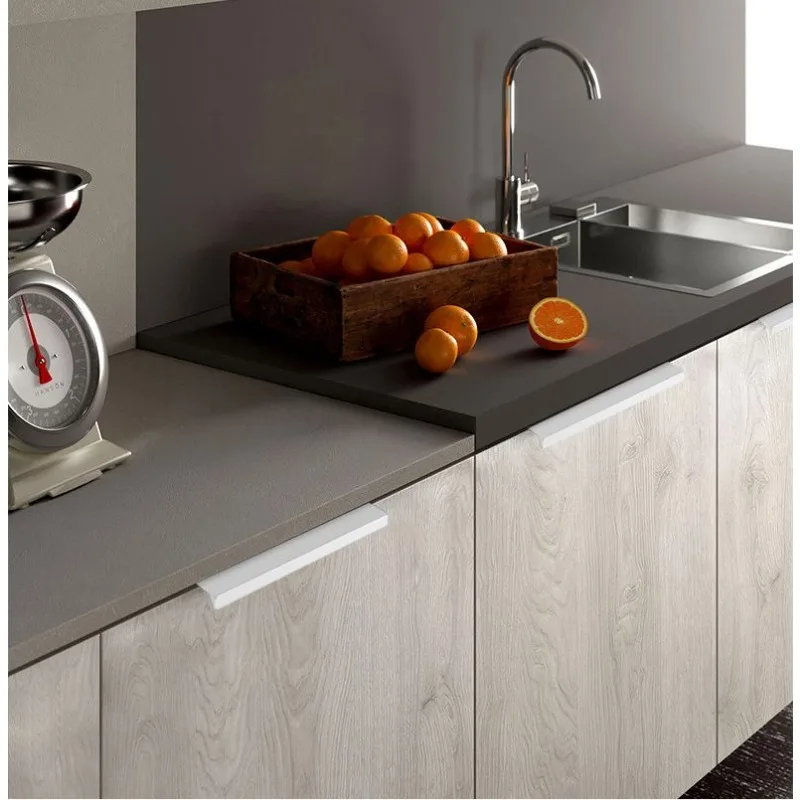 Длина 80-1200 мм, минималистичный шкаф, невидимый длинный угловой кромкооблицовочный ящик, скрытая ручка, шкаф без перфоратора, черная ручка