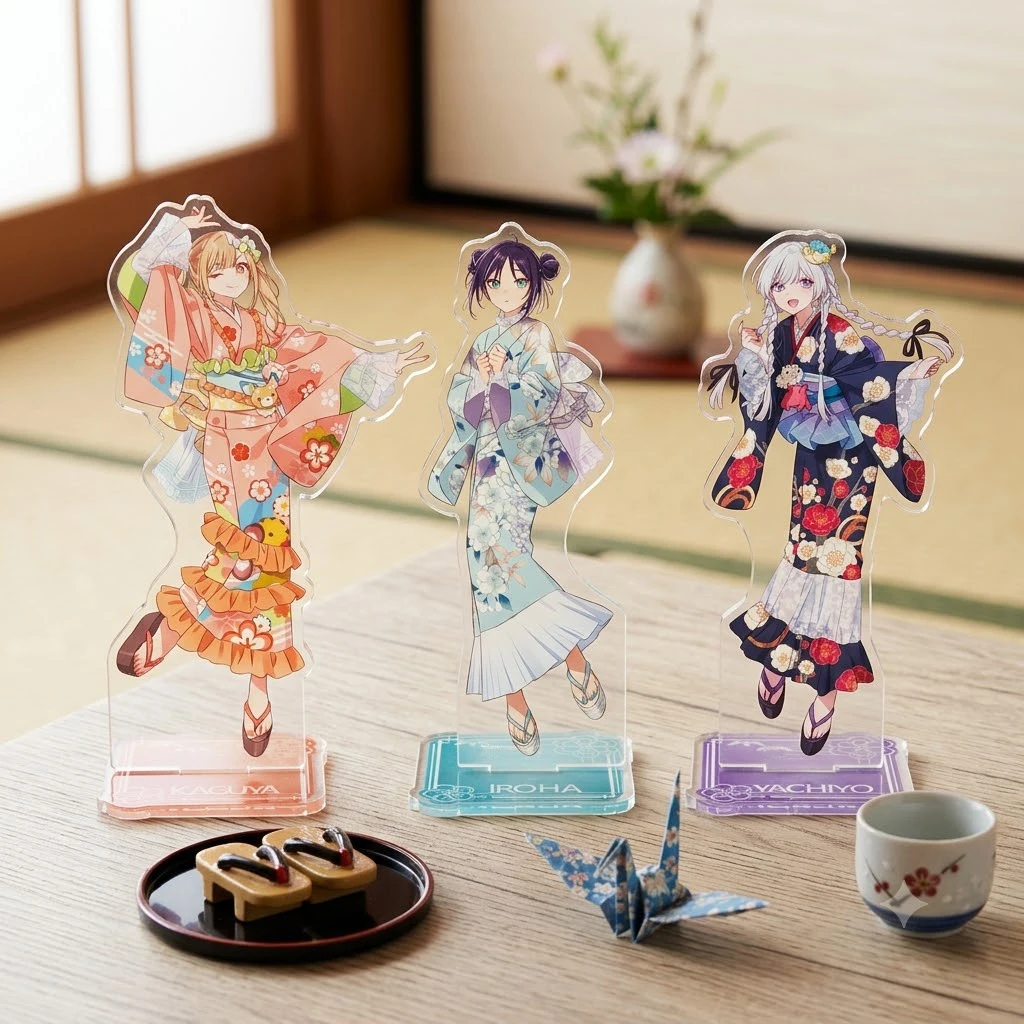 

Anime Cosmic Princess Kaguya Acrylic Stand Figure Desktop Decoration Collectible Ornament Cartoon Character Model Gift Keychain