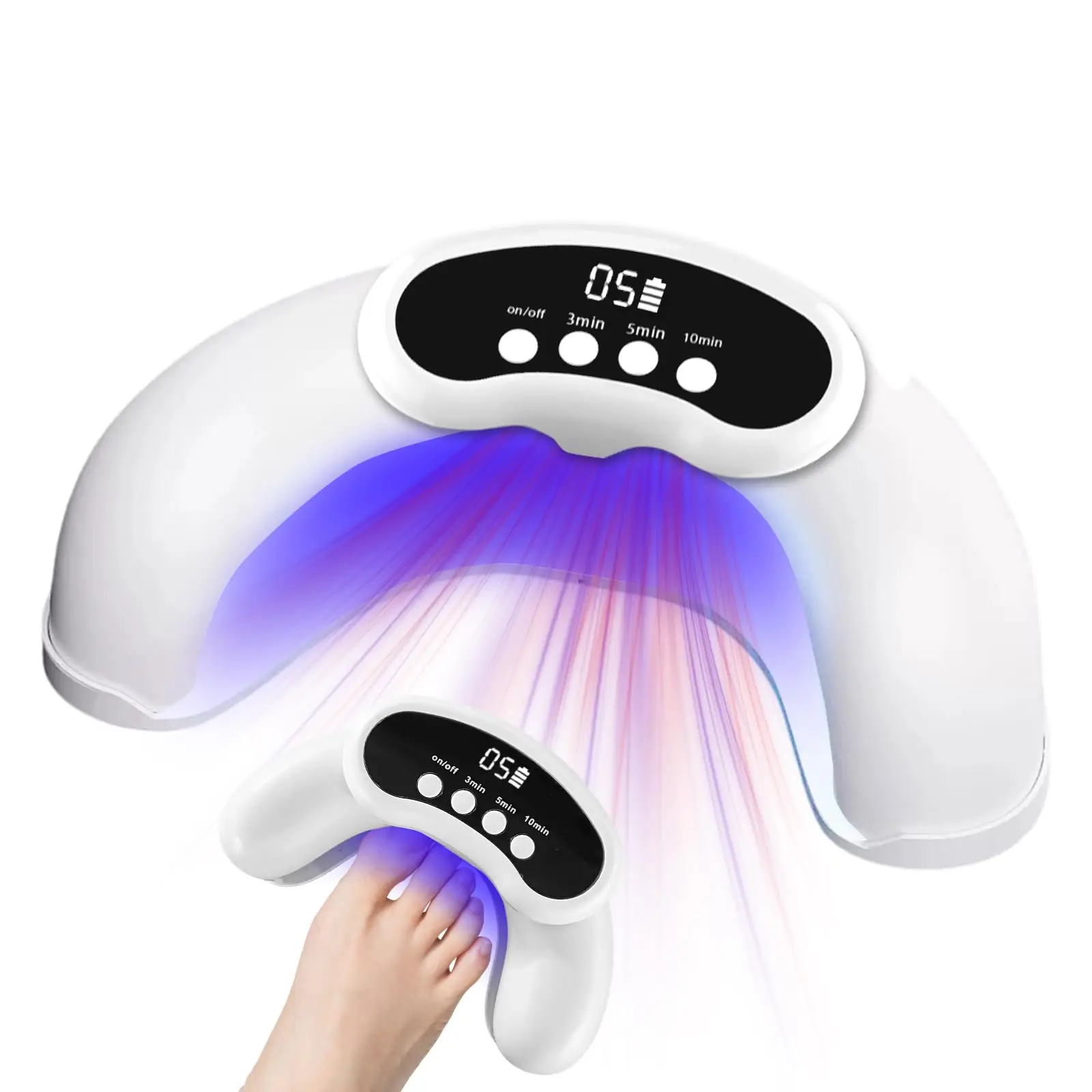 

Household New Nail Laser Fungus Device 30LED Smart Multiple Toenails fingernails Effective Rechargeable Nail Fungus Remover
