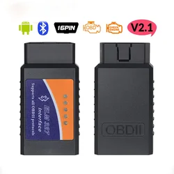 OBD2 Scanner ELM327 Car Diagnostic Detector Code Reader Tool Bluetooth Car Detector Diagnostic Instrument Auto Fault Scanner Too