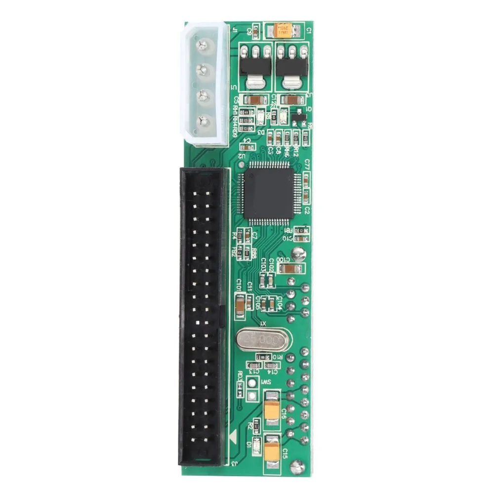 No driver required 40-Pin Hard Drive Adapter 1.5GB/S Green IDE to SATAs Adapter Plug and play Hard Disk Converter DVD Drive