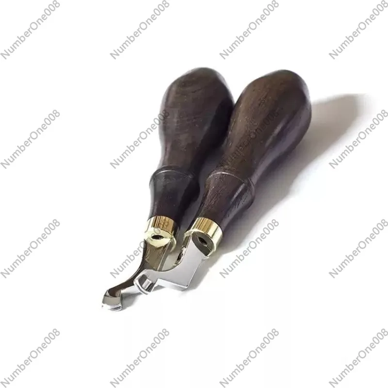 Leather Wide Shovel Cowhide Edge Oblique Angle Handmade Leather Craft Carving Tool