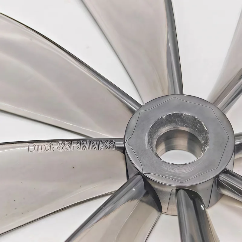 2 ペア HQ ダクト 89mm X8 8 ブレード FPV プロペラ 3.5 インチ開口部 5mm iFlight Wing ProTek35 レーシングドローン用