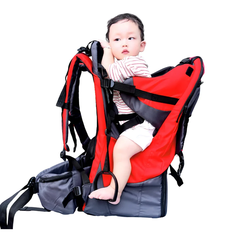 

Baby outdoor back rack baby hiking bag children's baby artifact parent-child mountaineering basket bag