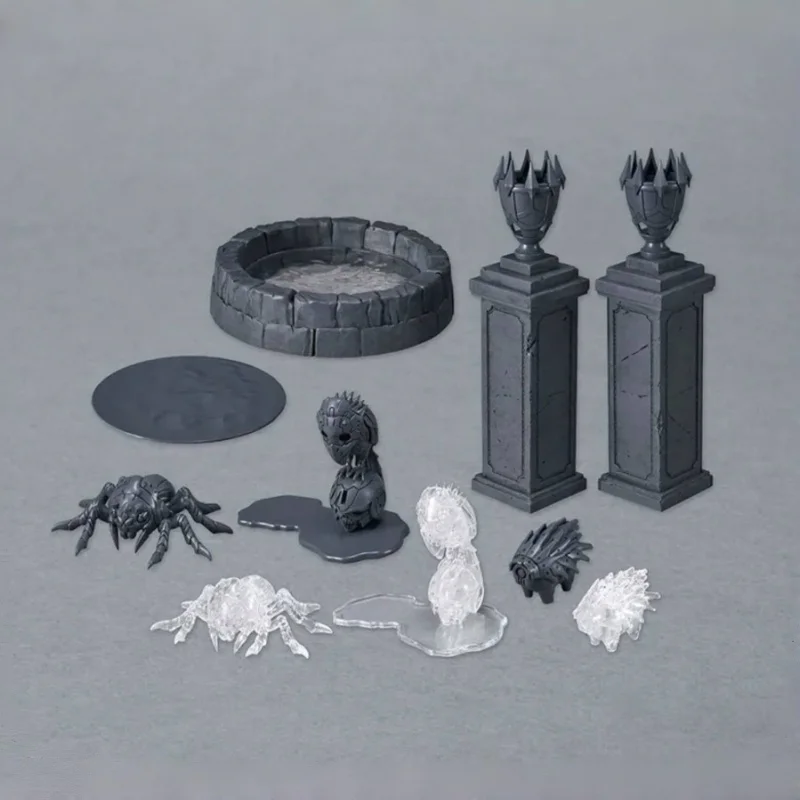 

30mf Customize Structure 3 Assembly Model Kit Mechanical Spider Altar Ruin Column Stage Diorama Plastic Building Parts In Stock