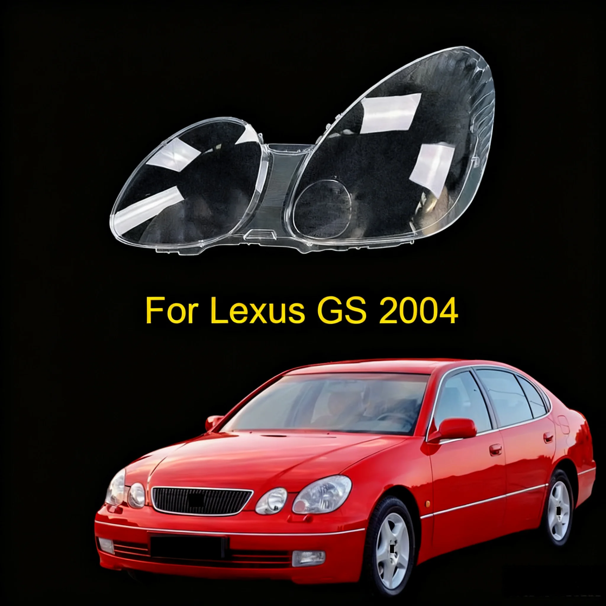 

Car Front Headlight Cover For Lexus GS GS300 2004 Headlamp Case Transparent Lampshade Lampcover Glass Lamp Shell Lens Light Caps