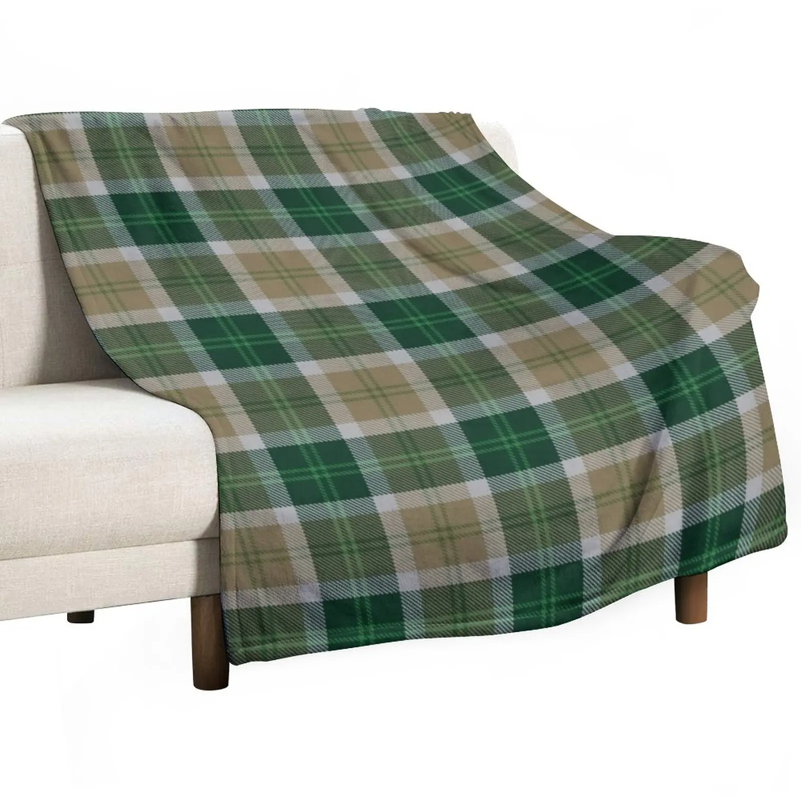 

Bannockbane Green Variant Tartan Throw Blanket anime Fluffy Shaggy Sofa Throw Blankets