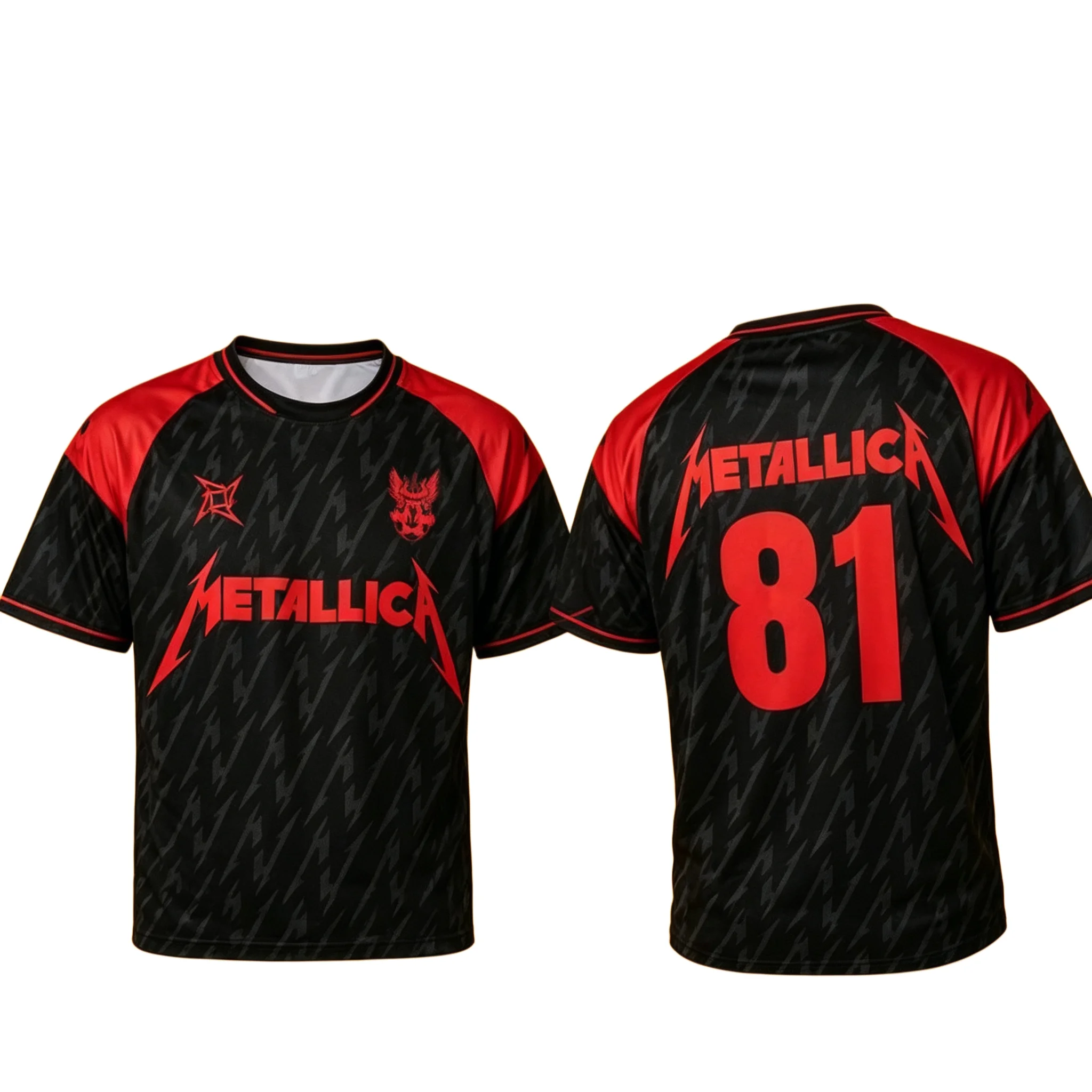 Image of Metallica Rockband 3D T-Shirt Unisex 2026 Sommer Fan-Geschenke für Männer und Frauen, bequeme, lockere Hemd-Tops