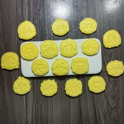 Kawaii Haikyuu Biscuit Mold Shoyo Hinata Anime Model Press Baking Printing Kitchen Supplies Tobio Cartoon Dessert Props Gifts