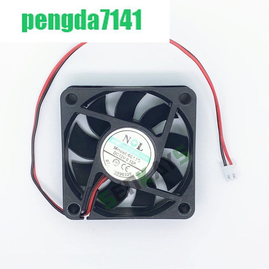 Dc12v 6015 60mm 60*60*15mm Lüfter hülse Lager Frequenz umrichter Lüfter 2pin