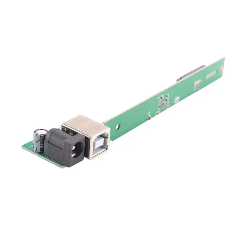 AA05 Custodia per DVD esterna da 12,7 mm Custodia per DVD/CD-ROM esterna USB 2.0 per laptop PC desktop Unità disco ottico SATA a SATA