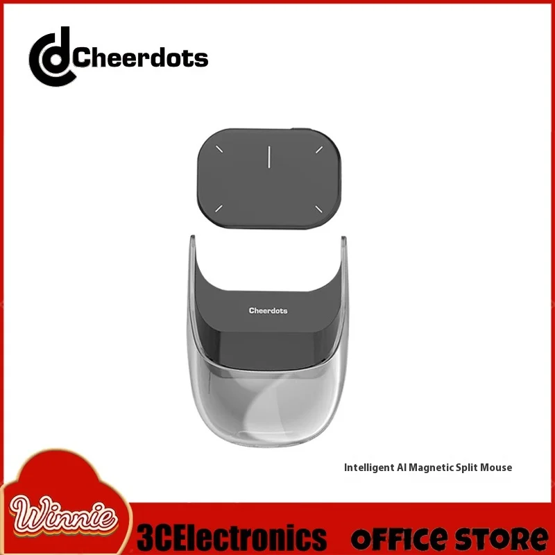 Cheerdots 2 Wireless Touchpad All-In-One Pocket Airmouse Ai Recording Chatgpt Enabled Mouse Presenter Smart Phone Remote