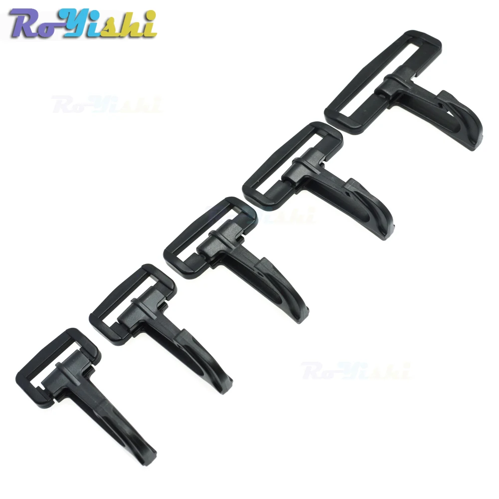 

Plastic Snap Hooks Rocker Style For Backpack Strap Paracord Lanyard Buckles Olecranon Hook