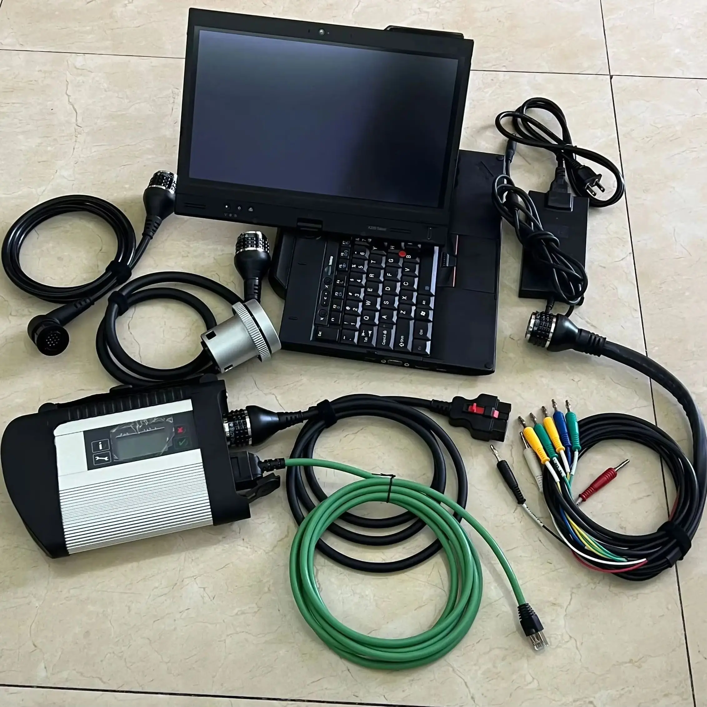 

Mb Star C4 SD Wi-Fi подключение программного обеспечения 09/2023 480 ГБ SSD ноутбук x220t i5 8g планшет Win10 работает напрямую