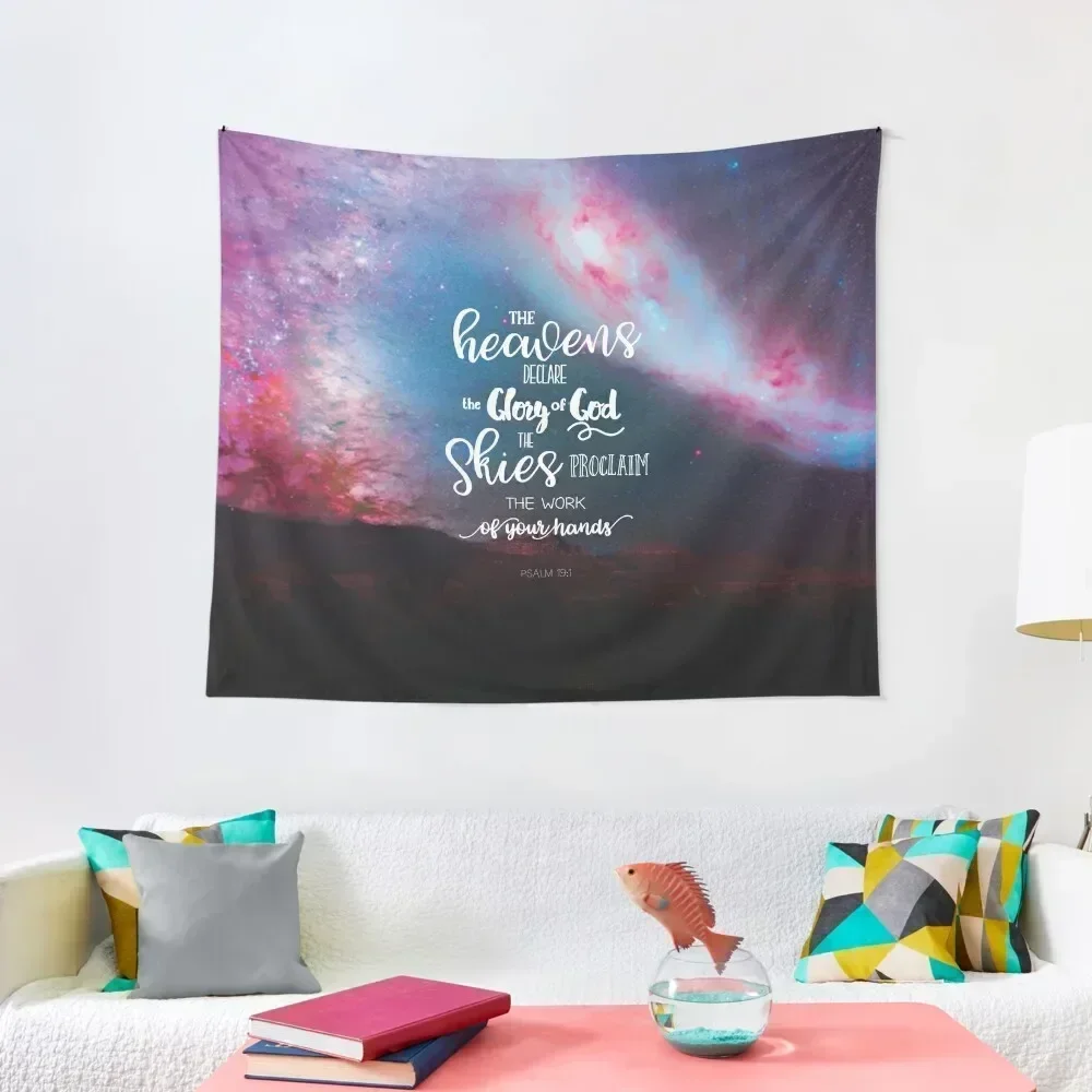 

Christian Quote Tapestry Decoration Bedroom Custom Tapestry
