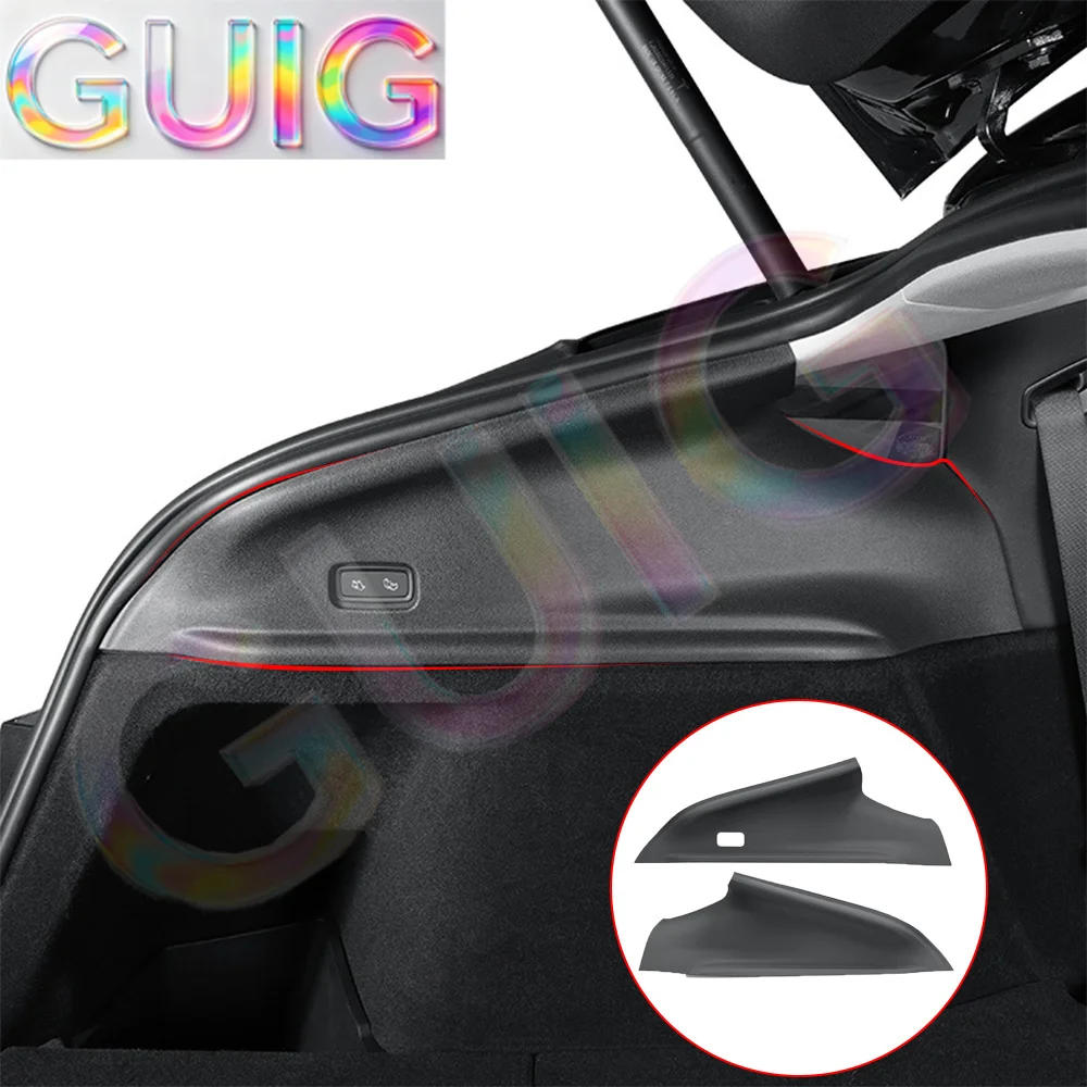 For Tesla Model Y Juniper Trunk Side Anti-Kick Pad Full Coverage Protection Kit Trunk Door Anti-dirt Mat Tailgate Protection Pad