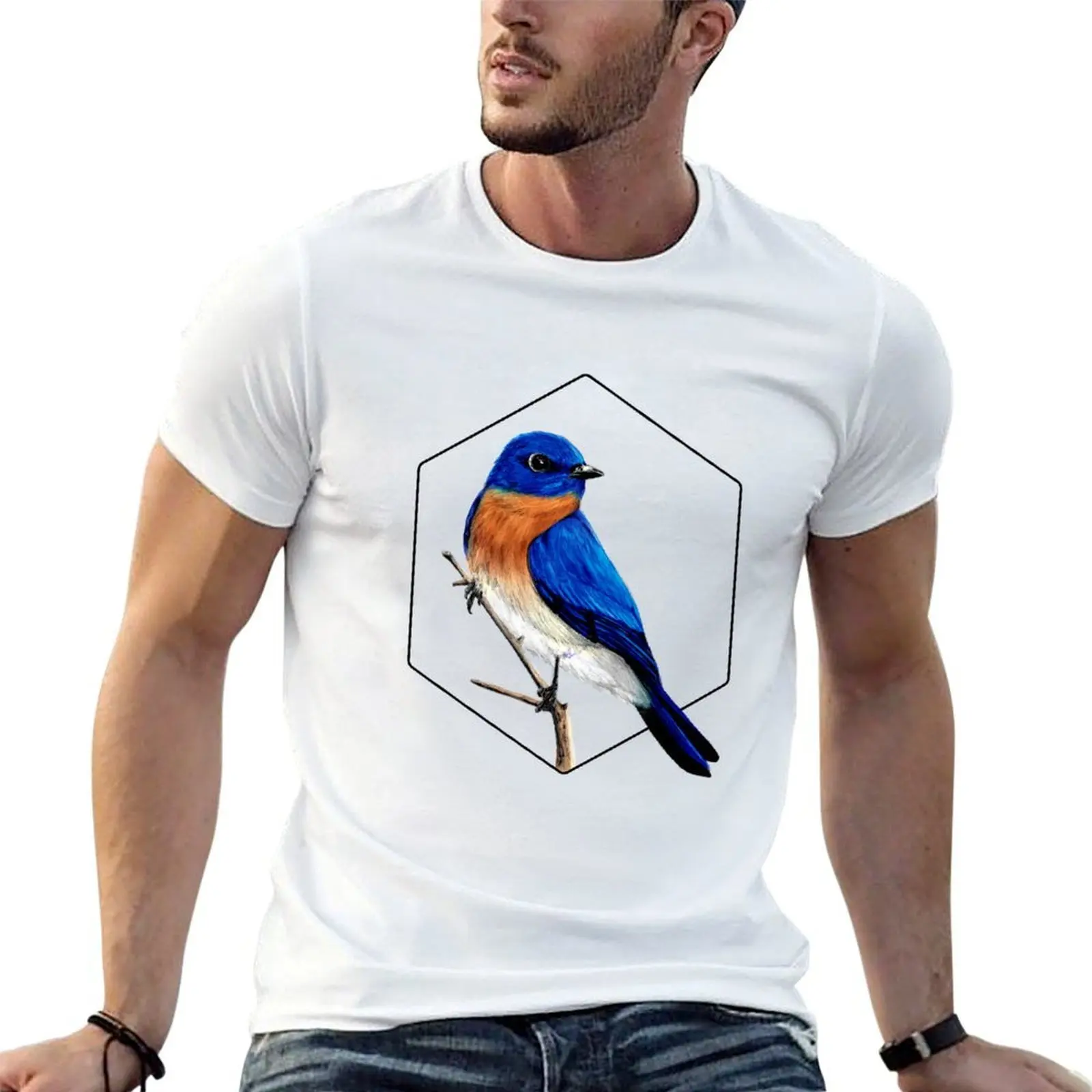 

Eastern bluebird T-Shirt anime t shirts oversize g man t shirts for men t shirts for man graphic vintage T-shirt