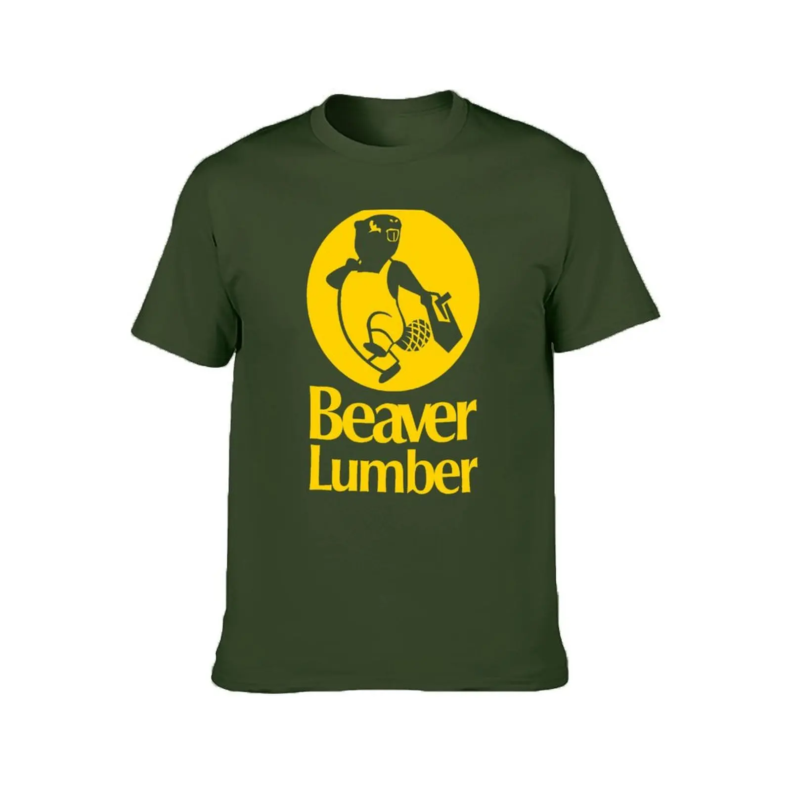 Beaver Lumber (yellow) T-Shirt oversized t shirt vintage graphic tee custom shirt clothing for men