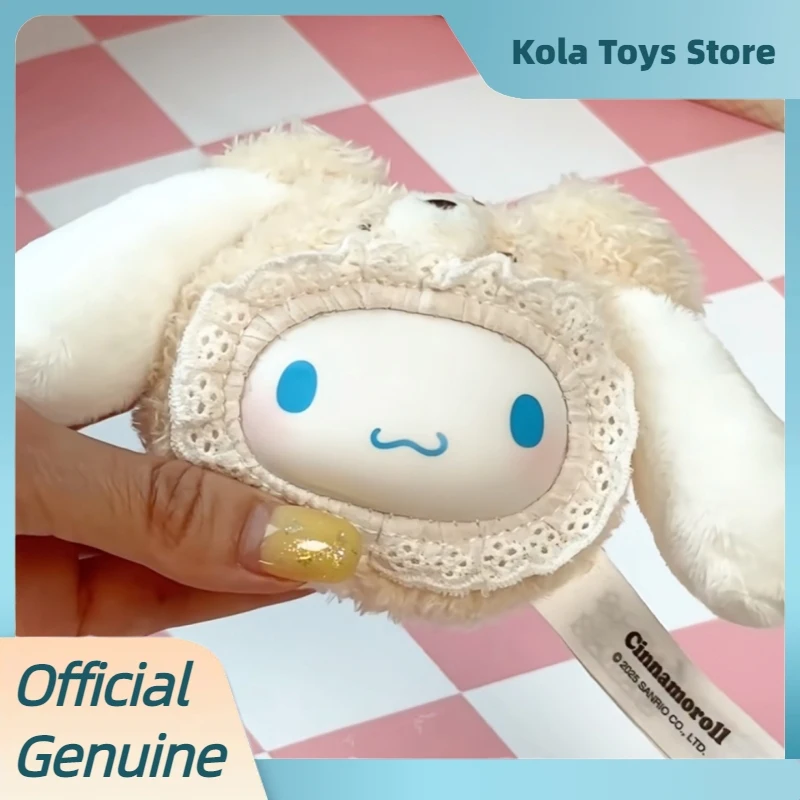 本物のサンリオふわふわテディベアシリーズブラインドボックス可愛いビニールぬいぐるみペンダントフィギュア人形クロミメロディミステリーボックストイズギフト