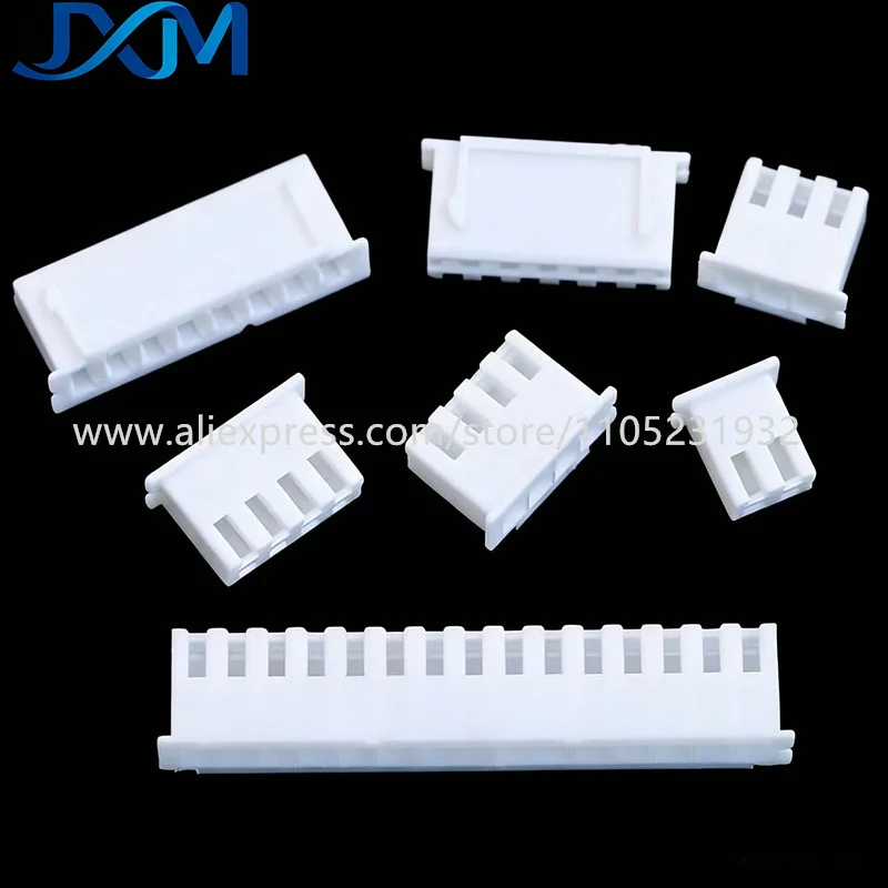 XH2.54mm Plug 2P 3P 4P 5P 6P 7P 8P 9P 10P 11P 12P 13P 14P 16P 20P Electronic connector plastic shell plug connector plug-in