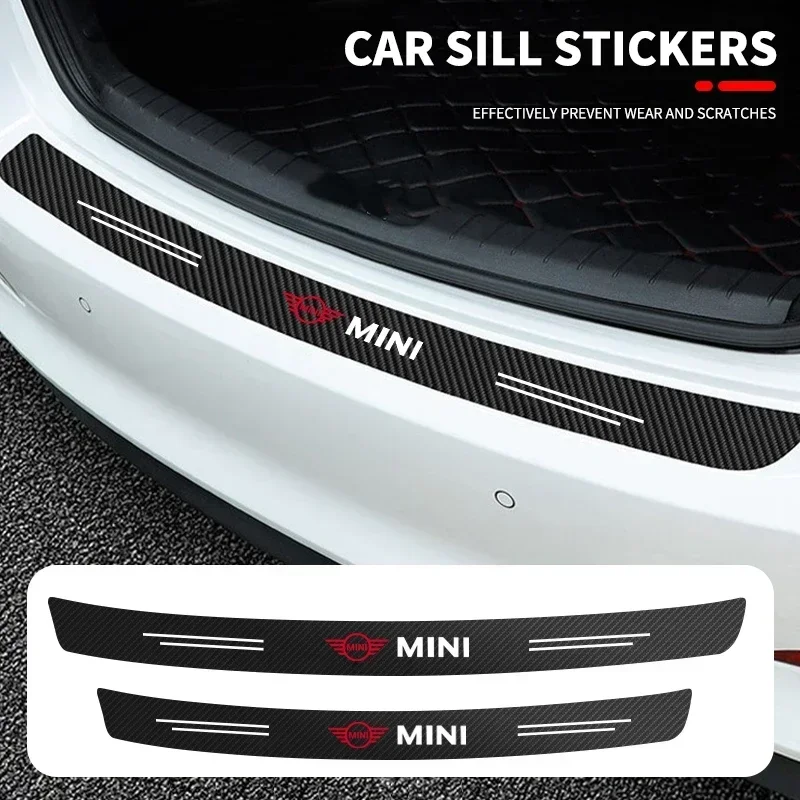 

Car Rear Trunk Trunk Guard Plate Protection Strip For Mini Cooper JCW Works Hatch F54 F55 F56 F57 F60 R50 R52 R53 R55 R56 R57