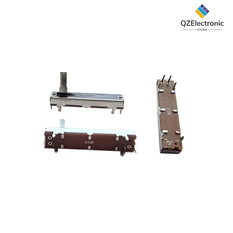 1pc SC3021N 45mm Sliding Potentiometer 4.5cm single Channel A10K B10K Axis Length 15mm Sliding Stroke 30mm