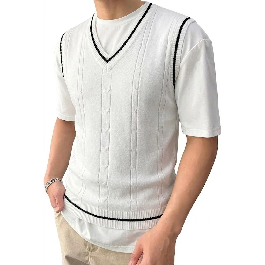 Thumbnail 2 - #31 Best Mens Knit Sweater Vests to Buy In 2026