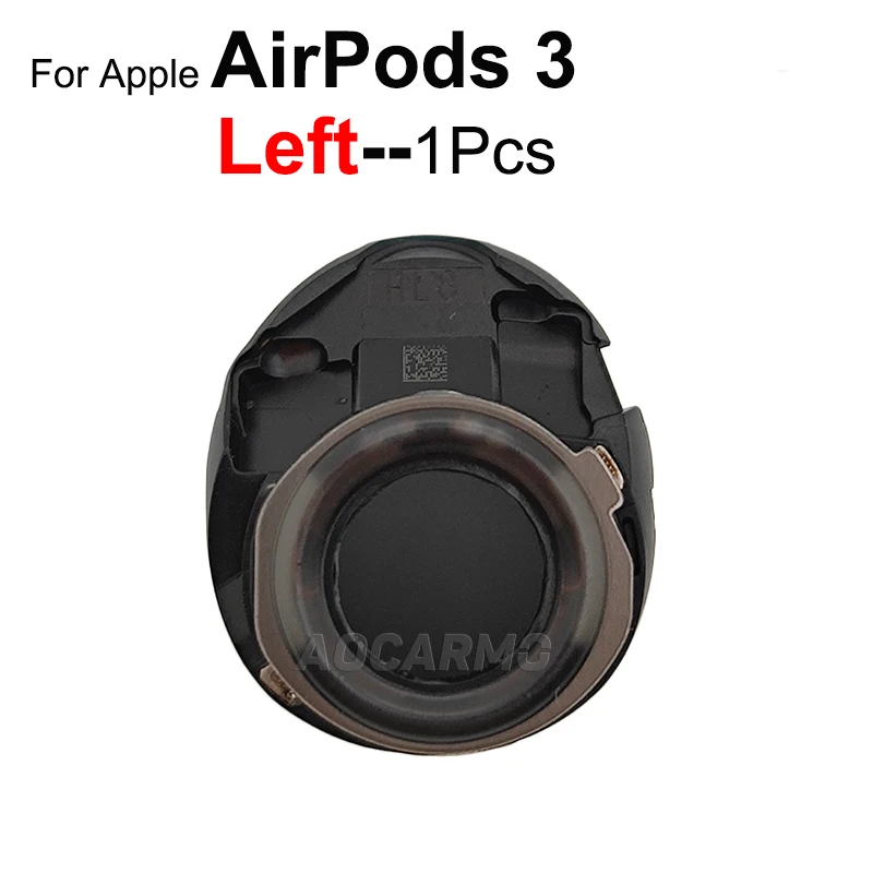 Aocarmo 1 pz unità altoparlante per cuffie sinistra per Apple AirPods 3 parte di ricambio