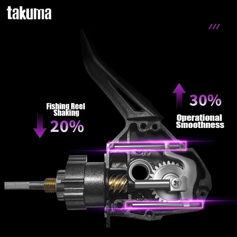 Carrete spinning Takuma Lingxi – Fibra de carbono ultraligero - imagen 4