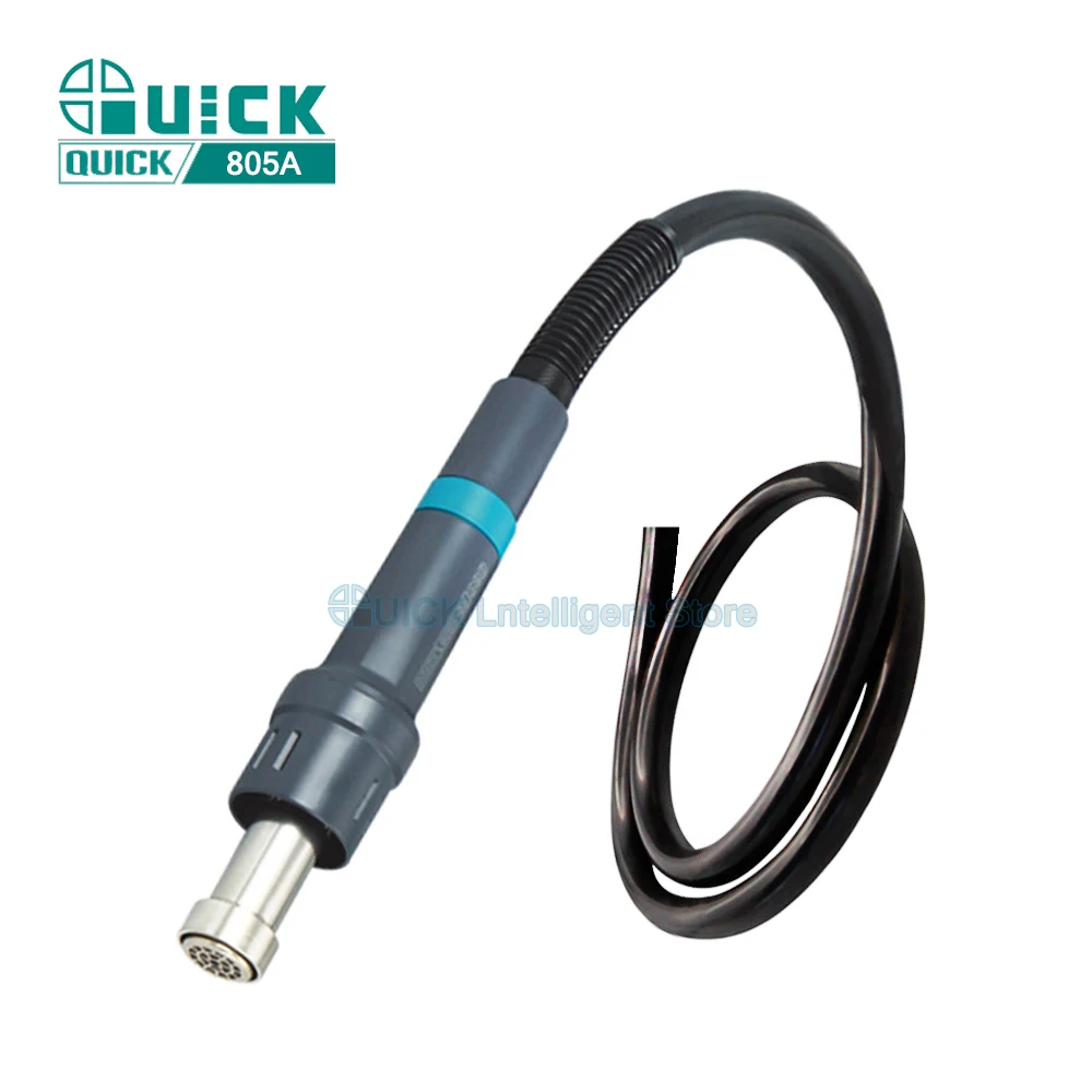 Hot Air Gun Handle QUICK 805A 1000W Line length about 85cm Applicable to QUICK 861DW Hot Air Rework Station Original Accessories