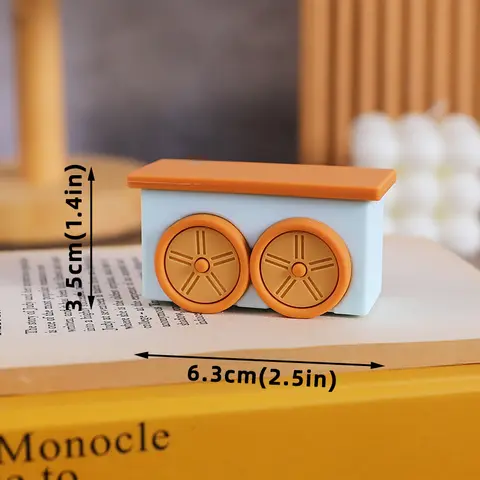 Blå tågtårtdekoration Björntårtdekoration Vagn Vattenballonger Regnbågstorn Tårtdekorationer Pojke Flicka Babyshower Festtillbehör 10 best sales björntårtdekoration - №6