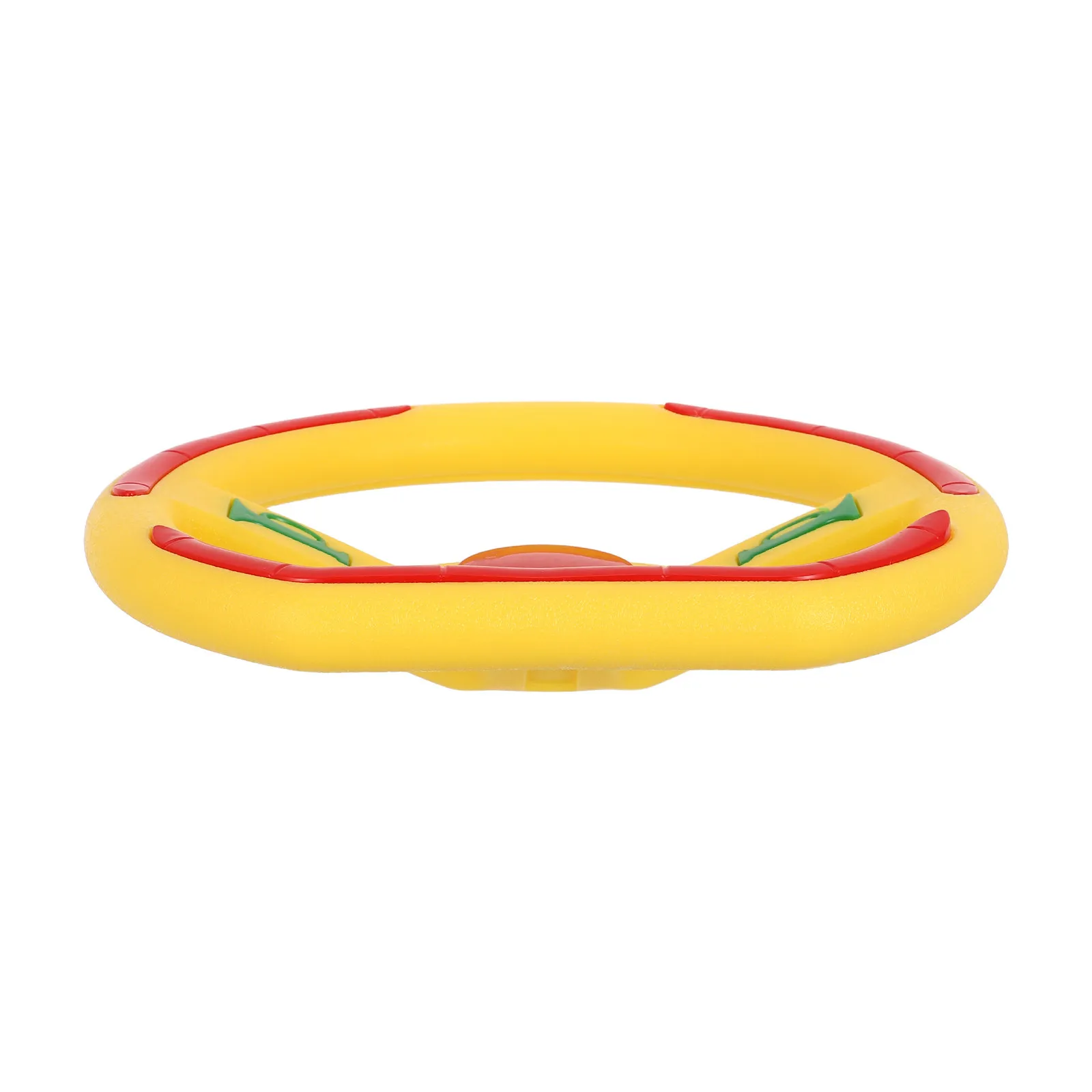 

Kids Plastic Simulation Steering Wheel Pretend Driving Racing Car Accessories for Playhouse Shopping Cart Interactive Fun