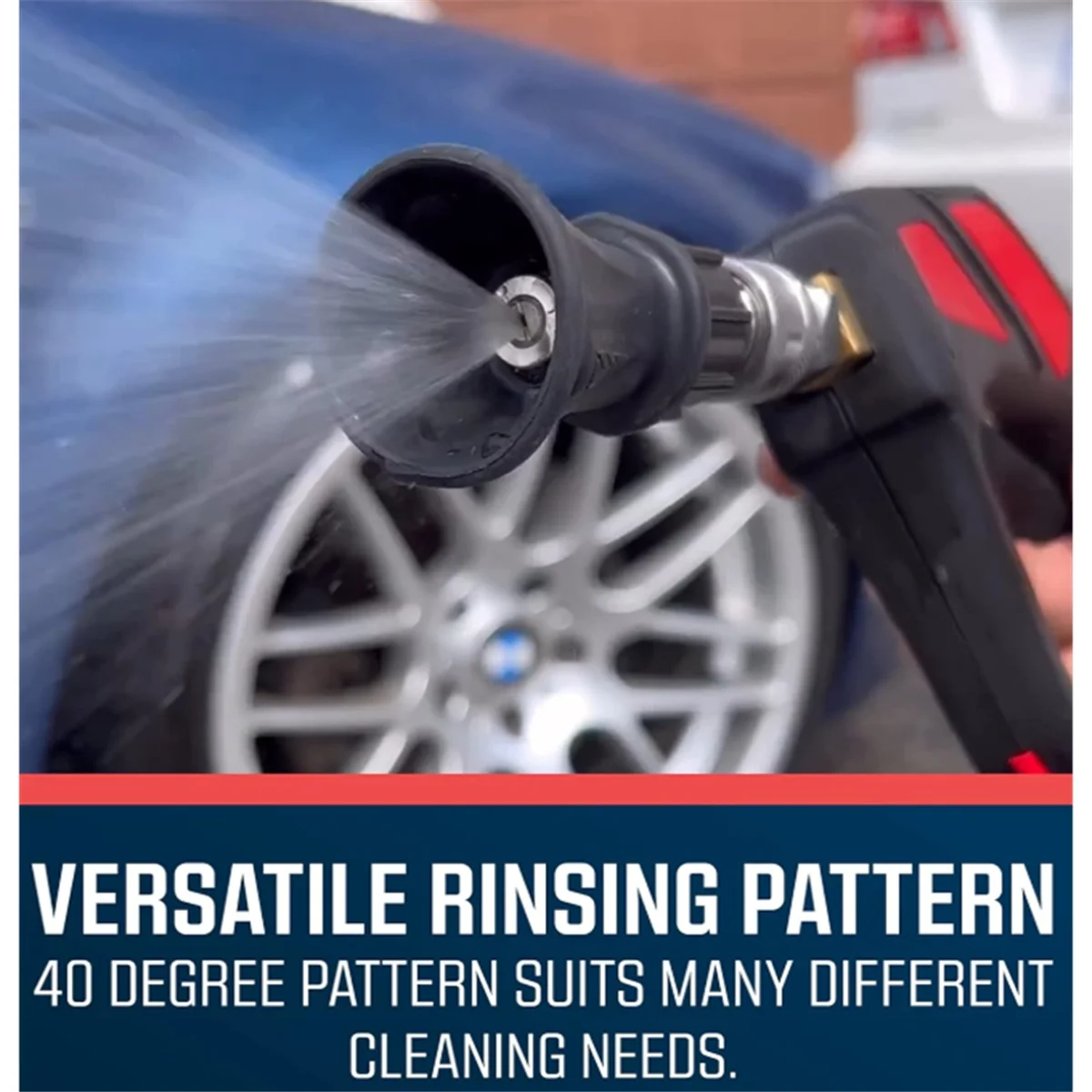 

AA25 1/4 быстроразъемное соединение 40-градусная защита форсунки мойки высокого давления из нержавеющей стали высокоэффективная очистка форсунки