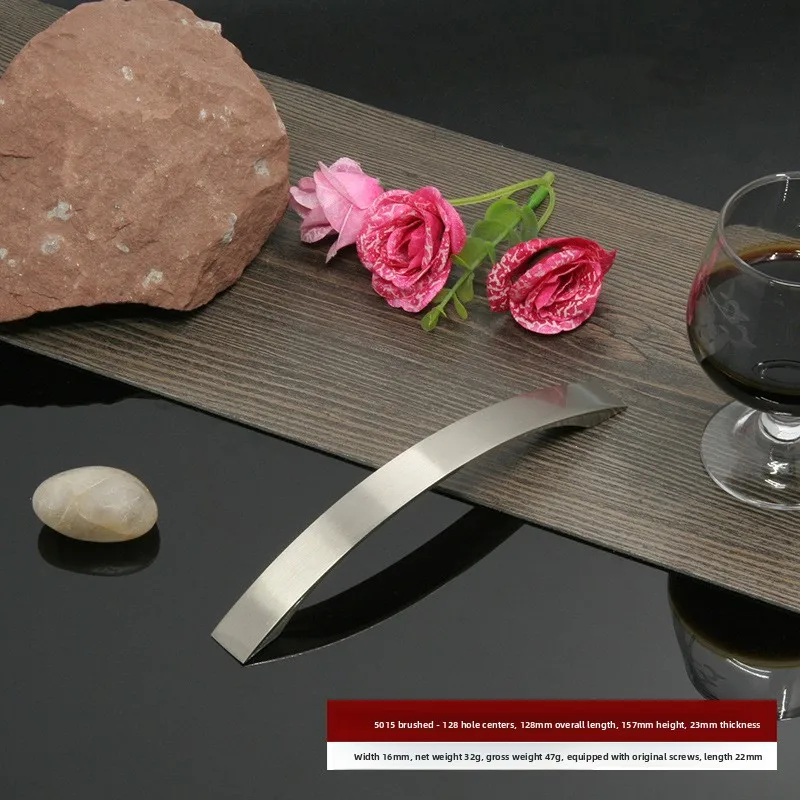 มือจับตู้ ลูกบิดประตู อลูมิเนียมอัลลอยด์ มือจับตู้ครัวแบบขัดเงา มือจับลิ้นชัก เฟอร์นิเจอร์ทันสมัย อุปกรณ์ฮาร์ดแวร์