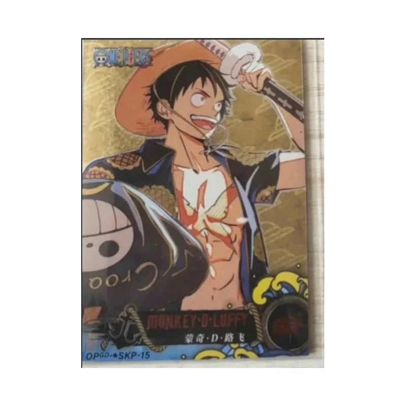 Anime One Piece Luffy Zoro Law Boa Hancock Uta Robin Brook Shanks Collection Cards Christmas Birthday Gifts Children's Toys