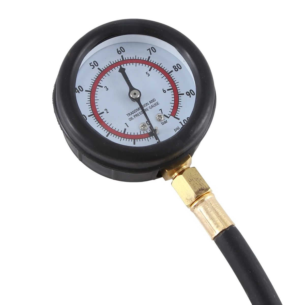 Fuel Pressure Gauge Fuel Injection Oil Pressure Gauge Gasoline Pressure Detection Gauge Universal Auto Repair Detector B