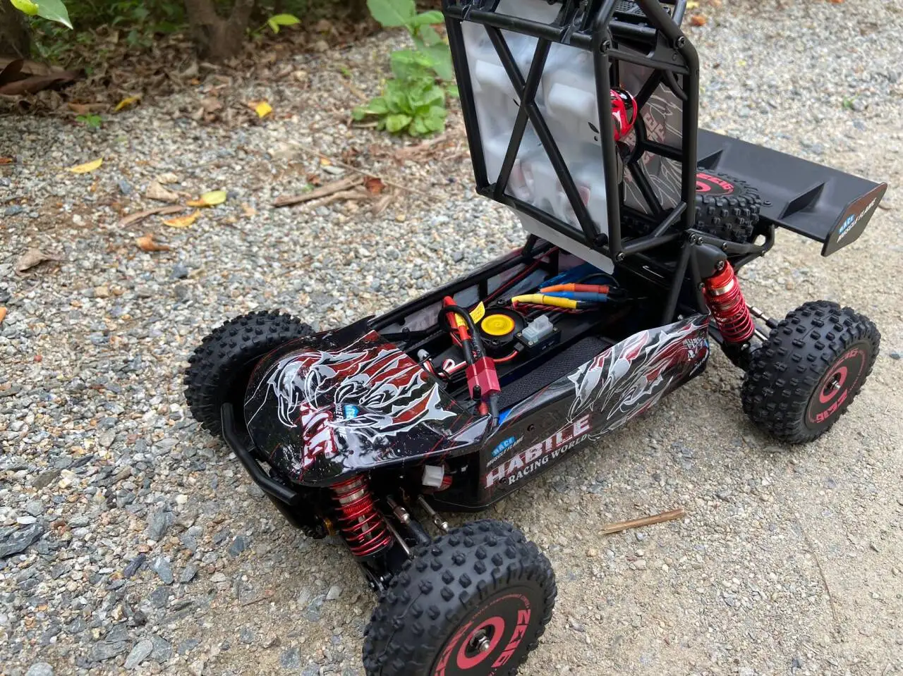 Large 1:12 Illuminated brushless Motor, high-Speed 75km/h Remote Control Competitive Off-Road Racing car, 4-Wheel Drive, Fast ca